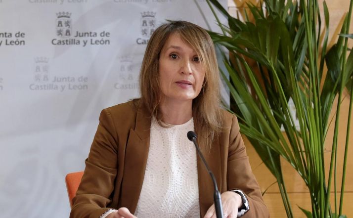 Las soriana Rocío Lucas, consejera de Educación.