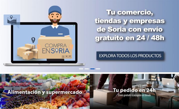 La tienda online ‘Compra en Soria’ inicia su andadura con el sorteo de un carrito de productos valorado en 300 €