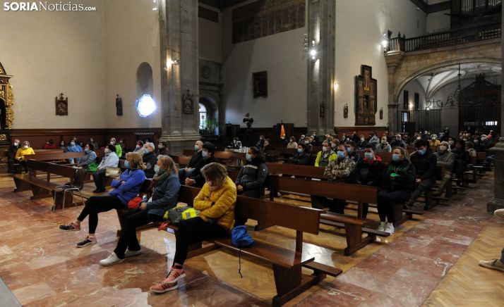 Una imagen del templo esta madrugada. /Nacho Grijalbo