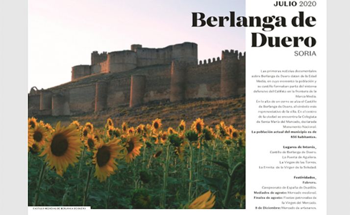 Berlanga protagoniza el mes de julio en el calendario de la España vacía