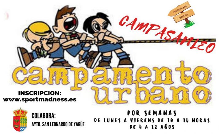 San Leonardo acoge un campamento urbano para este verano