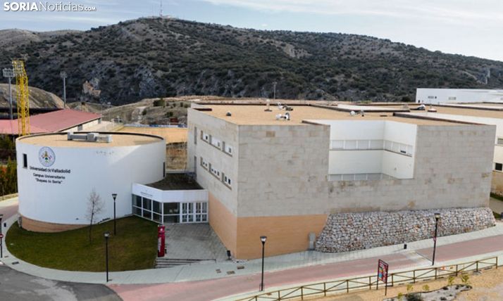 Vista aérea del Campus Duques de Soria. /SN