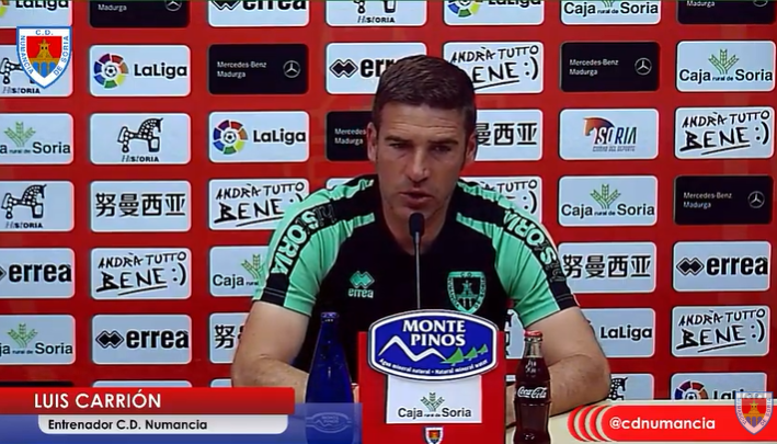 El Numancia pierde a Escassi para otra final por la permanencia