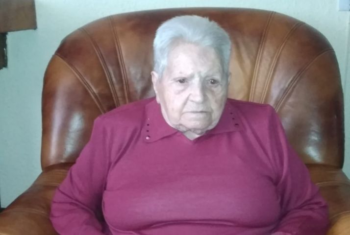 Luisa Barrio, la saldueriña, celebra un siglo de vida en Covaleda