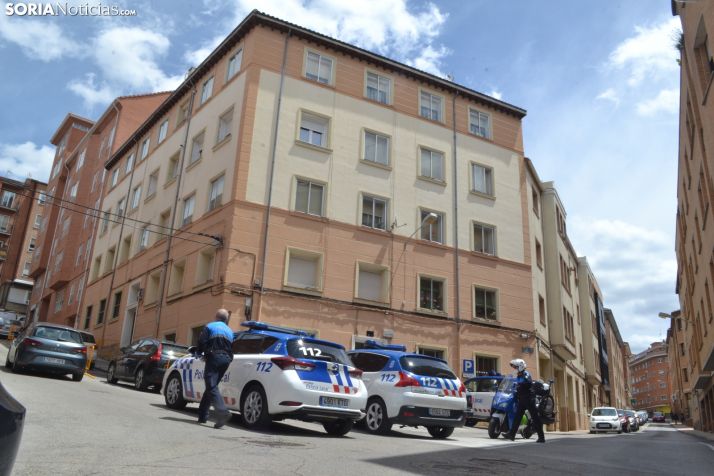 Desalojado un edificio en El Calaverón por riesgo de derrumbe