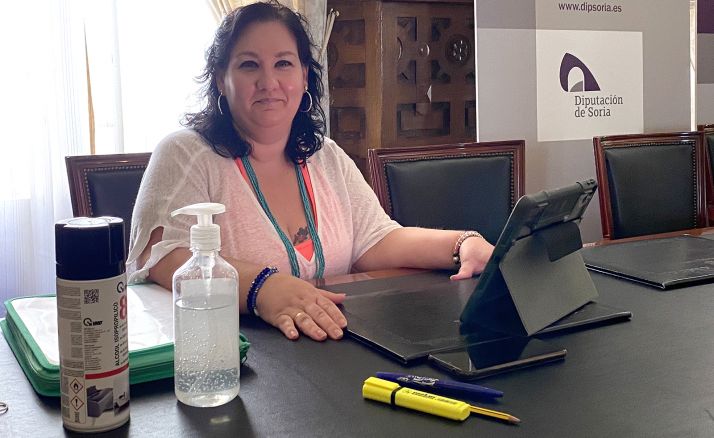 Eva Muñoz, diputada provincial de Servicios Sociales. 