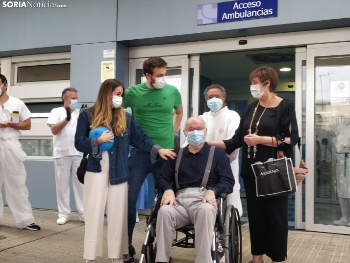 El soriano que pasó 55 días en la UCI luchando contra el covid: No tuve miedo a morir y no tengo miedo a vivir