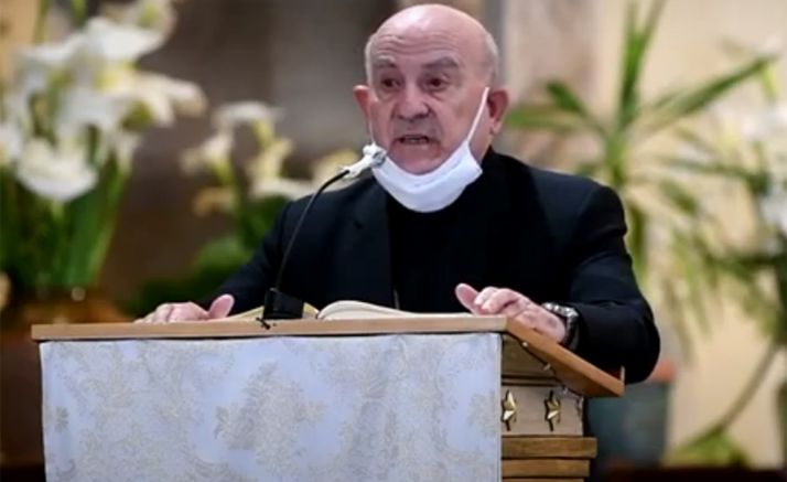 Vicente Jiménez Zamora, en su intervención en Ágreda. 