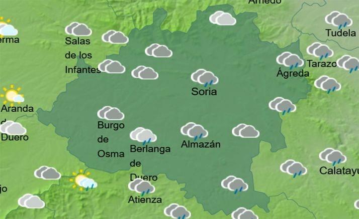 Llegan lluvias