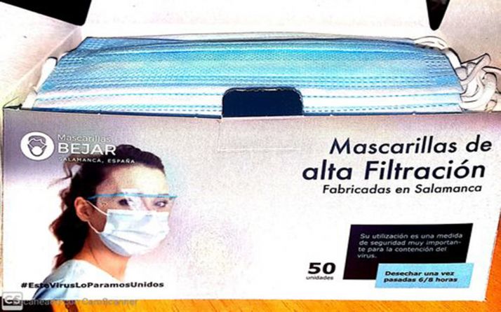 Una empresa bejarana fabricará 3.000.000 mascarillas por 1,3 M€, el mayor contrato con empresas locales de Castilla y León