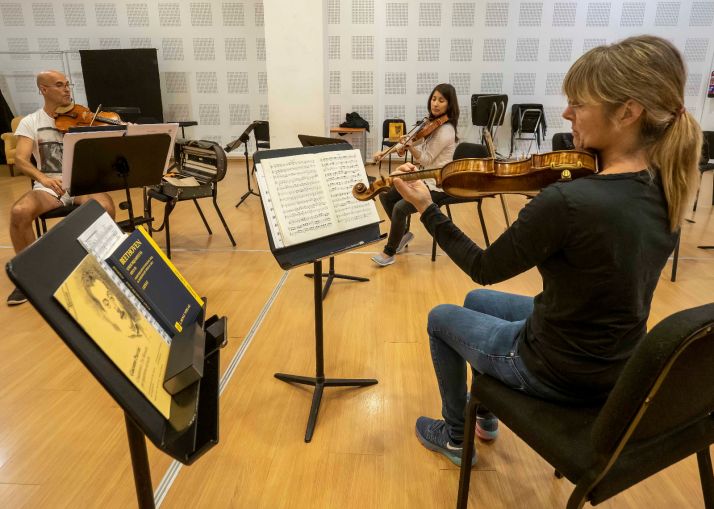 Beethoven, Puccini y Webern marcan el regreso al escenario del cuarteto de la OSCYL Ocean Drive