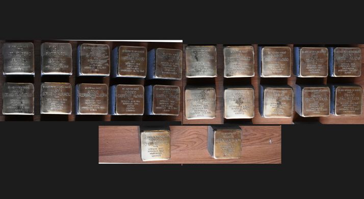 El IES Machado exhibirá las stolperstein de sorianos víctimas del nazismo antes de ser instaladas
