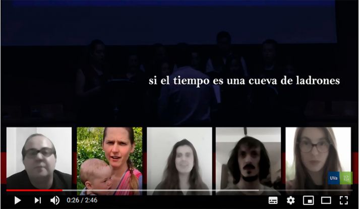 VÍDEO: El coro del Campus mantiene su actividad pese al confinamiento