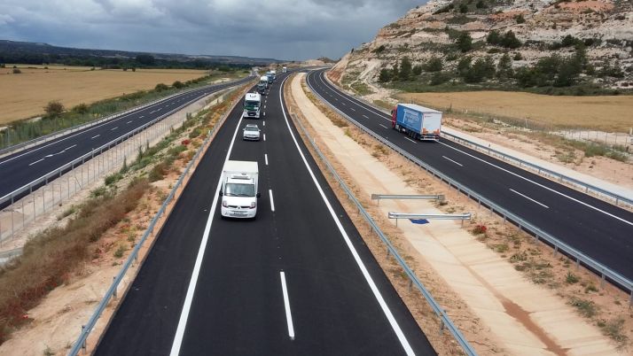 Soria estrena 13 kilómetros de A-11