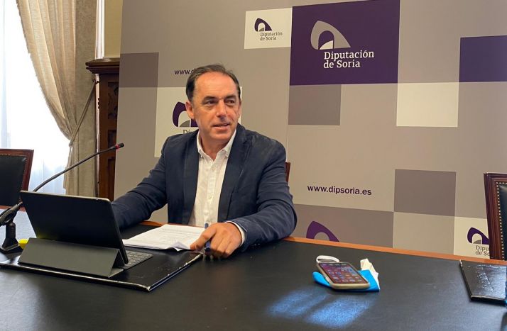 Serrano afirma que es prioritario garantizar la conectividad para que alguien se plantee vivir en Soria