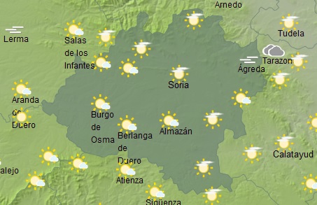 El tiempo del sábado 6 de junio/ Aemet.