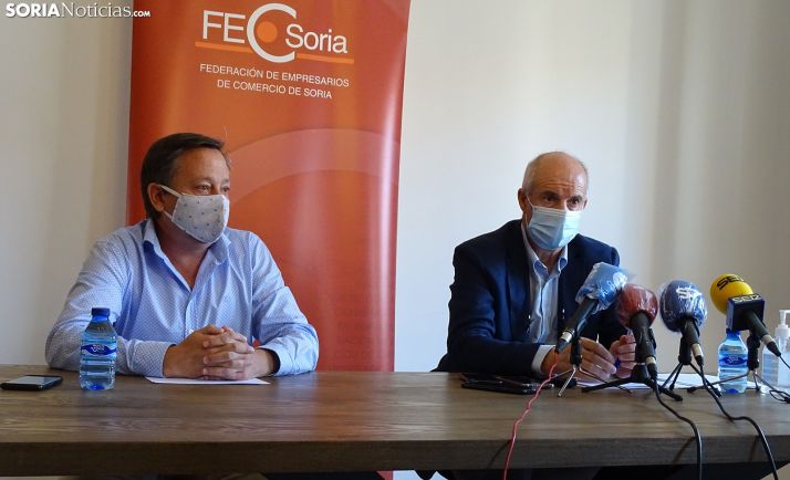 El director general de Comercio alaba el comportamiento ejemplar del comercio soriano