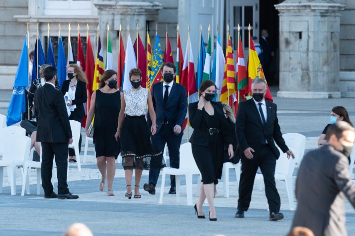 Mañueco asegura que las víctimas de la Covid-19 estarán siempre en la memoria colectiva de toda España