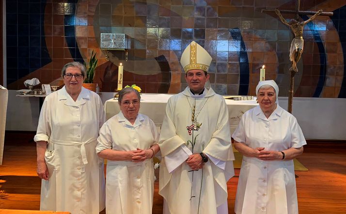 Almazán dice adiós a las Hijas de la Caridad