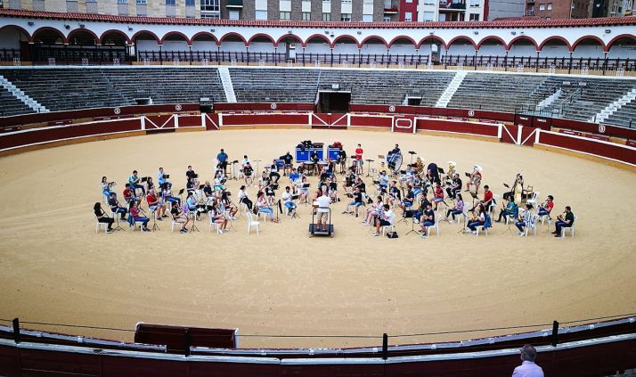 Esta tarde, concierto de la Banda en la plaza de San Benito