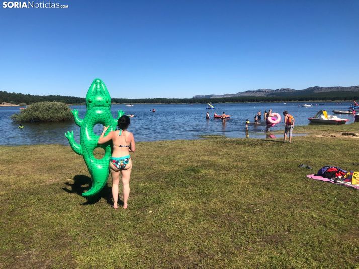 Fotos: Un día en el Pantano en el verano del coronavirus