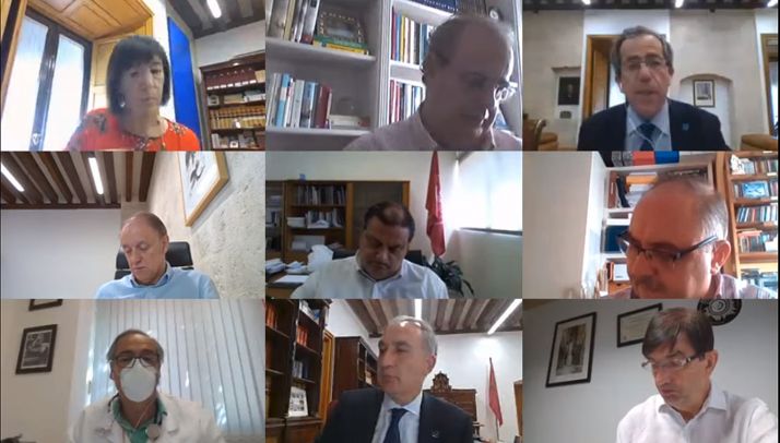 Reunión de Consejo de Gobierno de la UVa este lunes. 