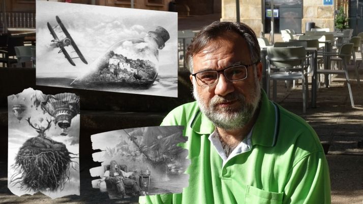 Ferrus expone sus obras creadas durante la cuarentena