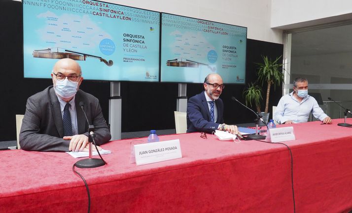 Presentación de los conciertos de la Oscyl para este verano. 