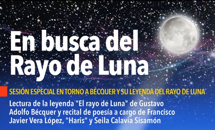 El observatorio astronómico de Borobia buscará el Rayo de luna el lunes