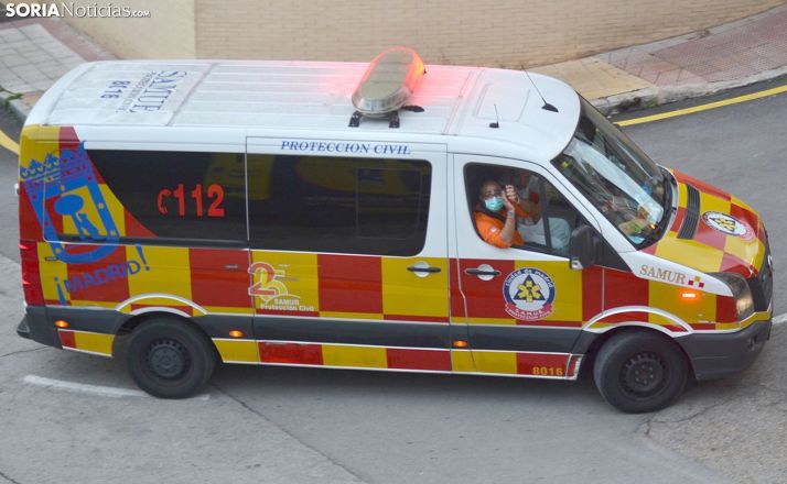 Este viernes llega de fin de semana el equipo del SAMUR a Soria