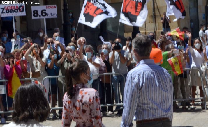 Soria Ya expone ante los Reyes las carencias y oportunidades de la provincia