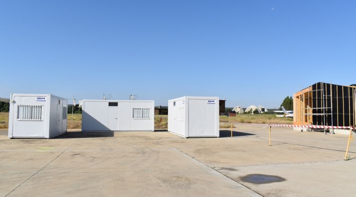 Instalaciones de FlyBy en Garray. /Diputación