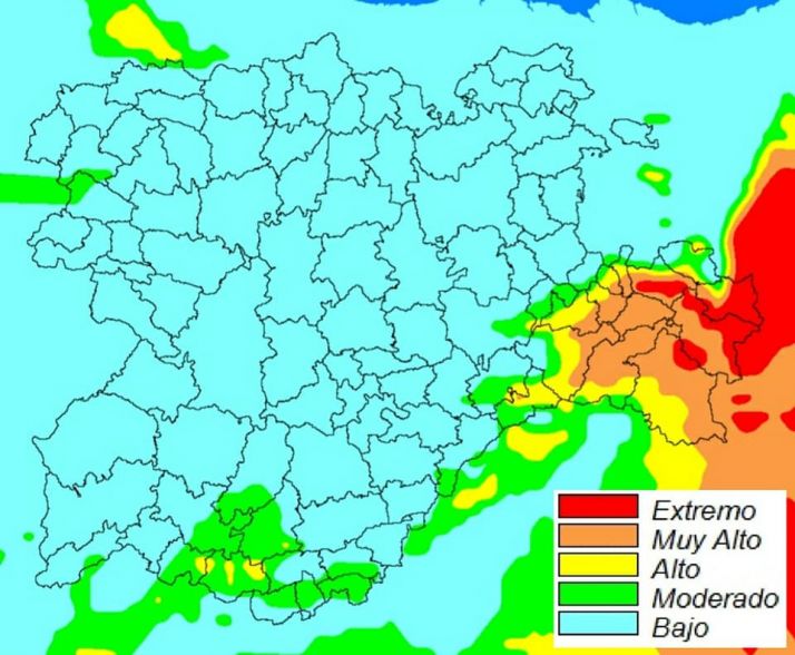 Soria, en riesgo extremo de incendio