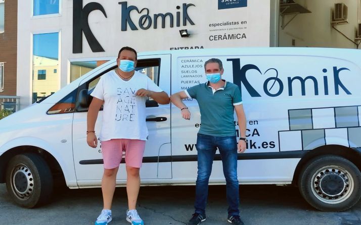 Marín y Acero, tras formalizar el acuerdo. /CBS