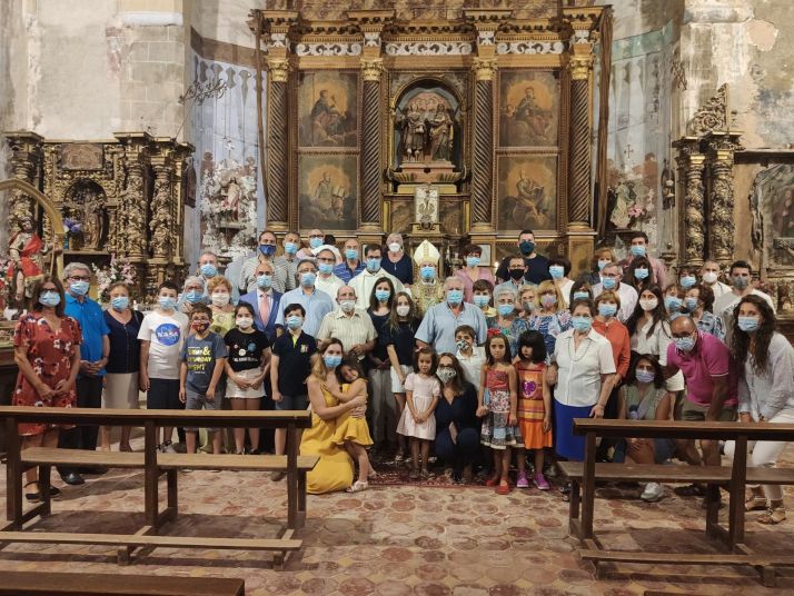 El Obispo visita Fuentes de Ágreda y bendice las obras de rehabilitación de la parroquia