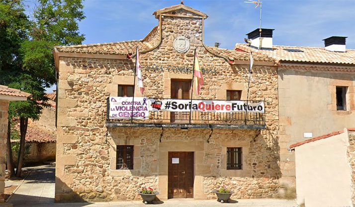 Una imagen de la casa consistorial de Garray. /GM