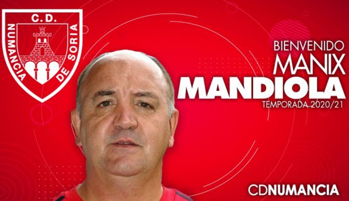 Manix Mandiola, nuevo entrenador del C.D. Numancia