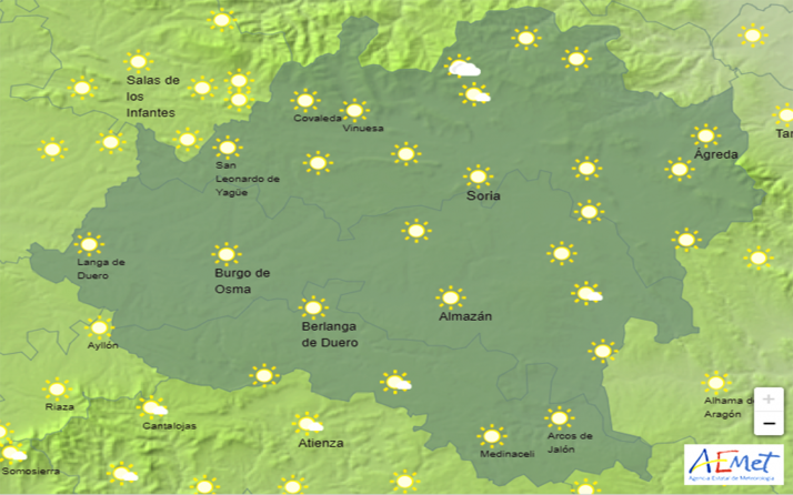 El tiempo en Soria: Vuelve el calor