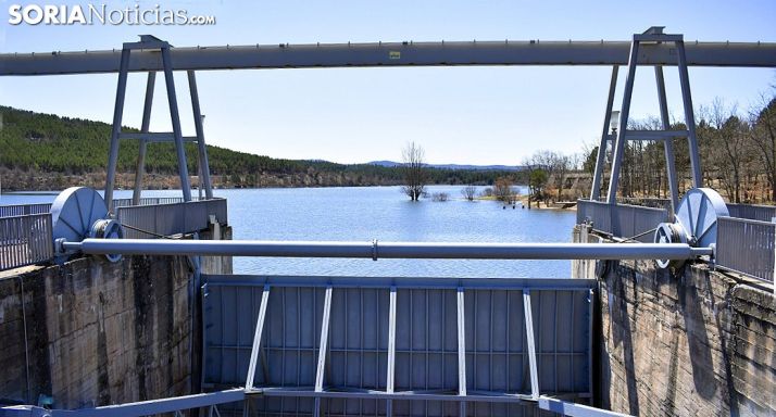 El agua en la Cuerda del Pozo está más de 10 puntos por encima que hace un año