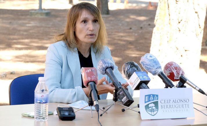 Rocío Lucas insiste en que la seguridad marcará el inicio del curso 2020-2021