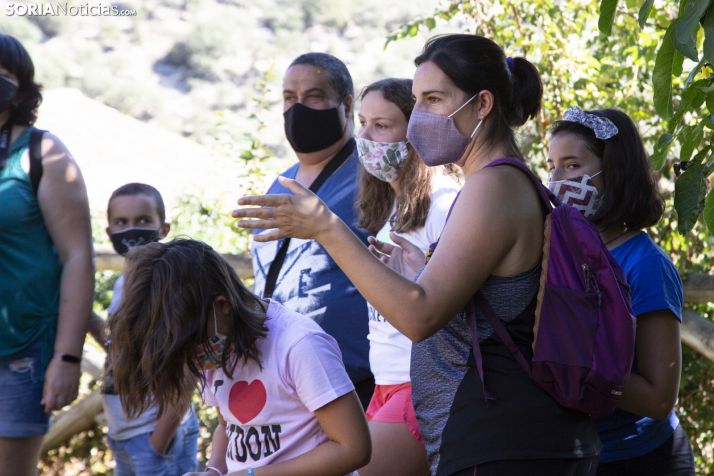 Numerosas personas de toda España han querido conocer Valdelavilla. /Soria Noticias