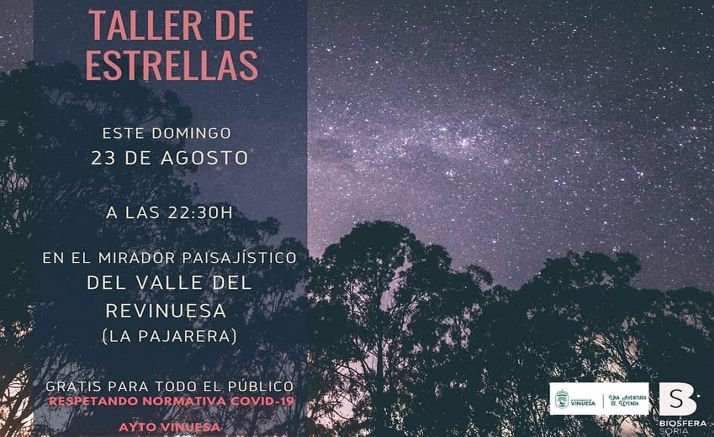 El domingo, taller de estrellas en Vinuesa