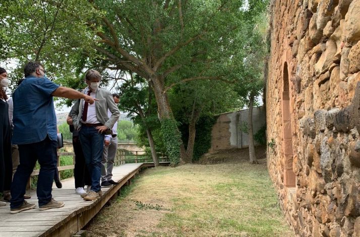 Asden critica que las obras de la muralla de Soria hayan empezado sin contar con ellos