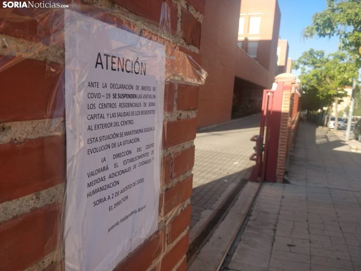 Las residencias sorianas se blindan para impedir el paso al Covid-19