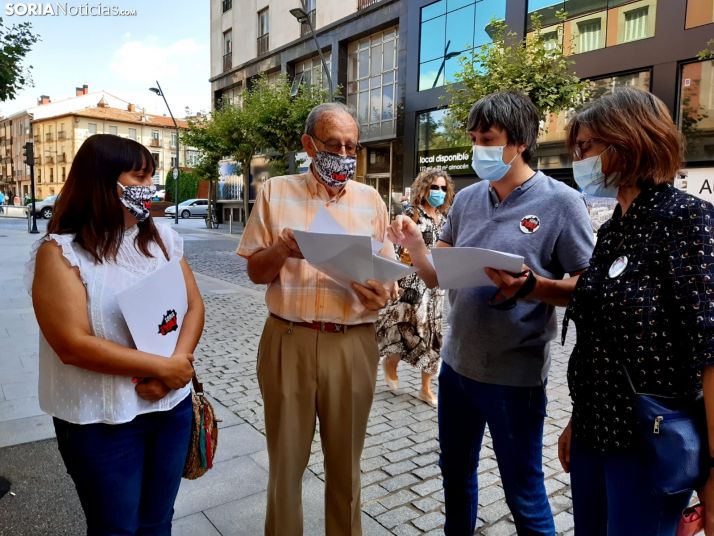 La Soria ¡Ya! considera un parche la ampliación de los contratos en el Centro de los Alimentos