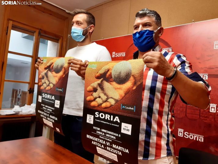 La pelota, primer deporte que permite público, regresa a Soria