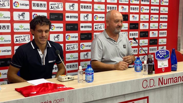 Manix Mandiola: Quería disfrutar e ir a un equipo coherente. El Numancia, evidentemente, lo es
