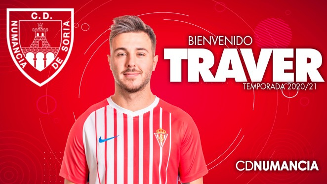 Álvaro Traver, la guinda para el ataque del CD Numancia