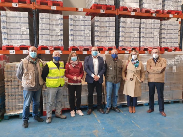 El Gobierno distribuye 62.700 kilos de alimentos entre personas desfavorecidas de la provincia