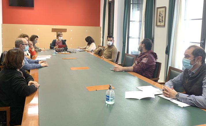 Reunión entre Ayuntamiento y Asohtur este miércoles. /Ayto.